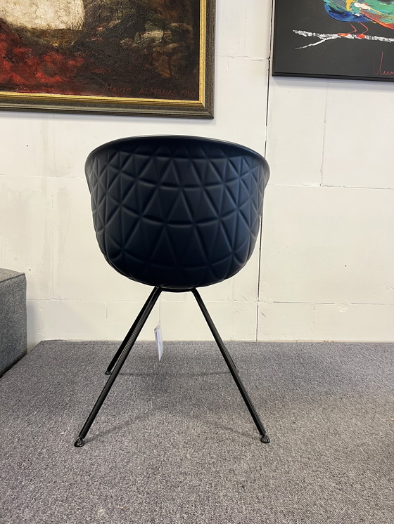 Image 1 of 4 Tonon Structure Esszimmerstühle blau