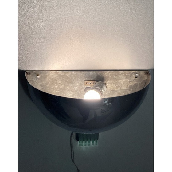 Image 1 of Vintage-Wandleuchte von Half Moon, 1980