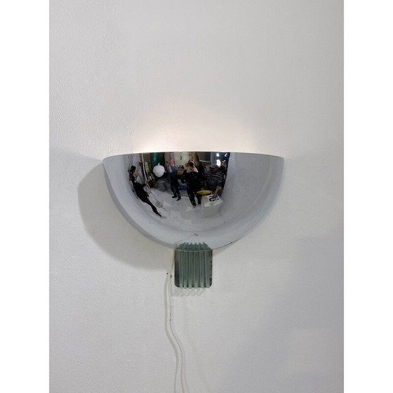 Image 1 of Vintage-Wandleuchte von Half Moon, 1980