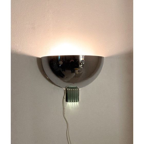 Image 1 of Vintage-Wandleuchte von Half Moon, 1980