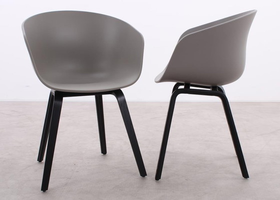 Image 1 of 4X Hay Aac 22 Stuhl Kahki