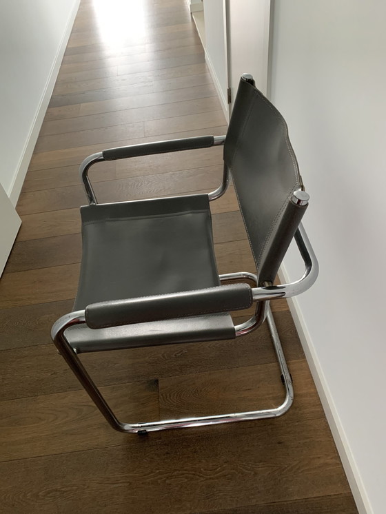 Image 1 of 2x Thonet Bürostühle Modell S34 von Mart Stam