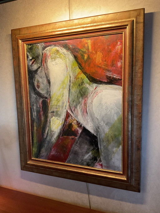 Weibliche Akte malen - Elly Hartholt