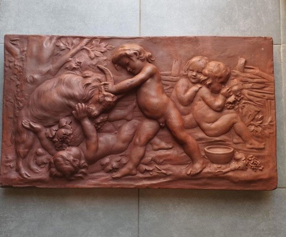 Image 1 of Großes Bas-Relief Nach Edme Bouchardon