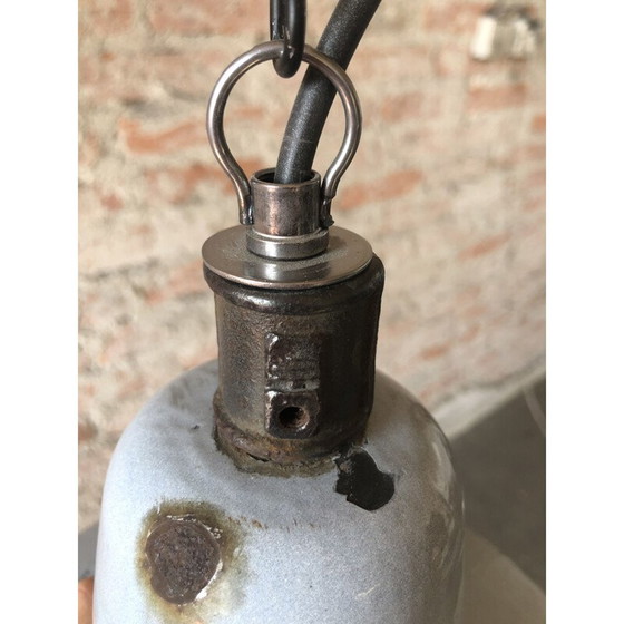 Image 1 of Deckenleuchte vintage Industriefabrik von Wikasy A23, 1950er Jahre