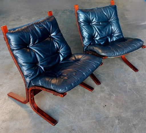 Set/2 Original Westnofa Siesta Sessel | Ingmar Relling