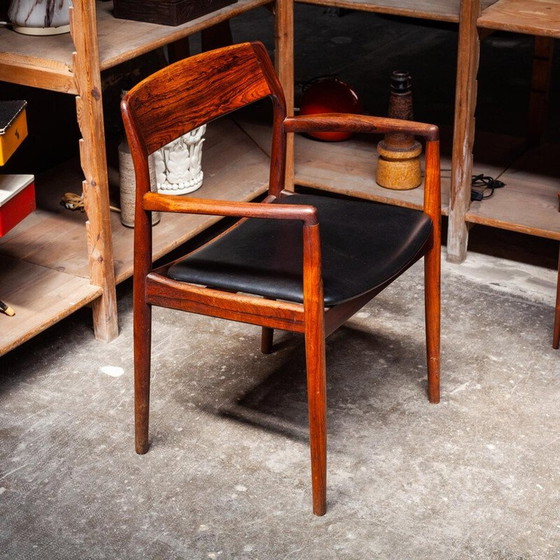 Image 1 of Vintage-Sessel aus Palisanderholz für Scantic, 1960