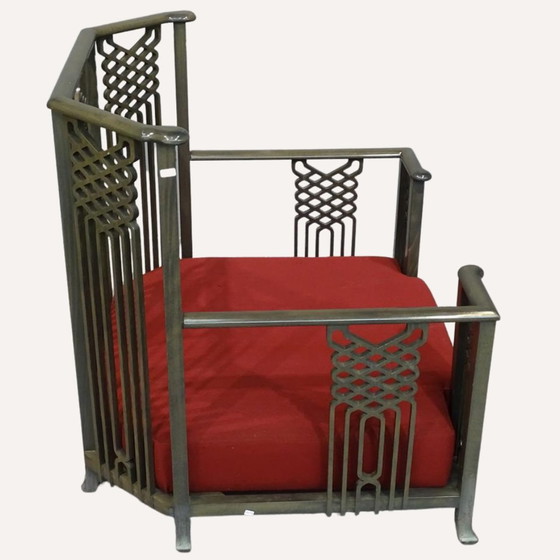 Image 1 of Italienischer Chinoiserie-Sessel von Giorgetti, 1970er Jahre