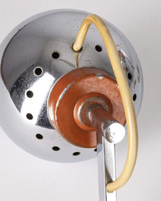 Image 1 of Satz von 4 70S Wandlampen aus verchromtem Metall Italienisches Design