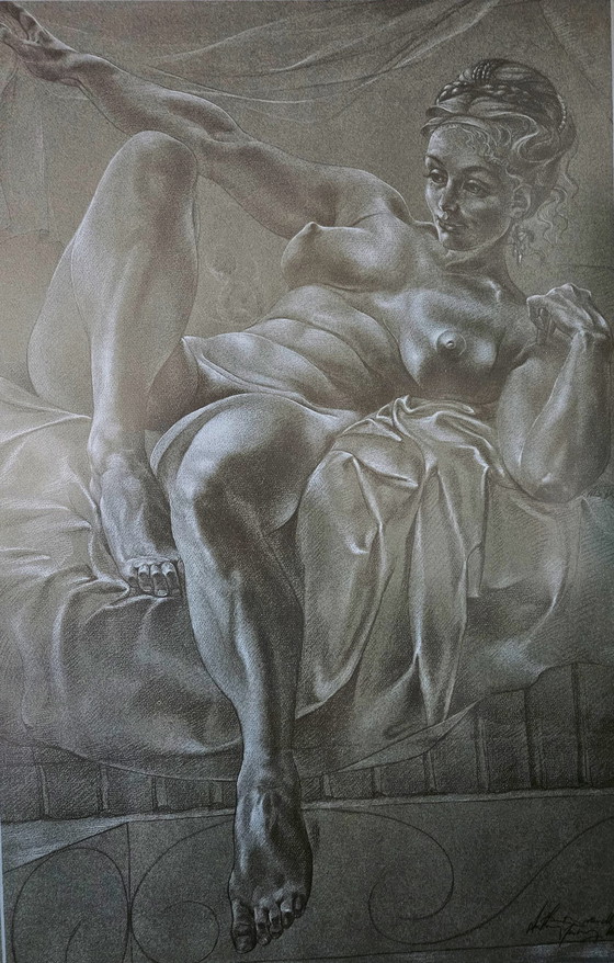 Image 1 of Anthony Brandt (1925 - 2009) 'Aktstudie, Amor Expectant