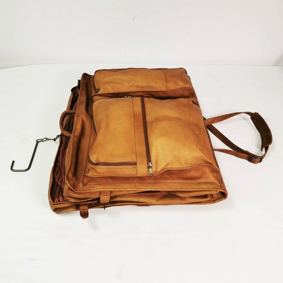 Image 1 of Reisetasche aus Leder, Kolumbien 1970er Jahre