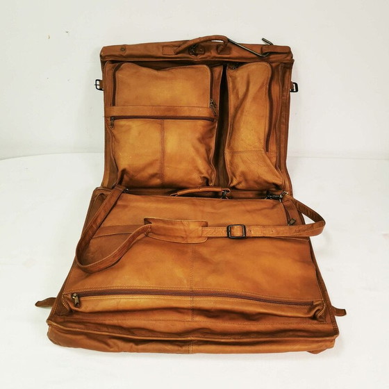 Image 1 of Reisetasche aus Leder, Kolumbien 1970er Jahre