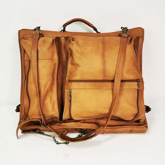 Image 1 of Reisetasche aus Leder, Kolumbien 1970er Jahre