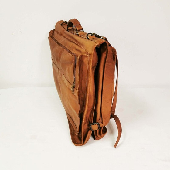 Image 1 of Reisetasche aus Leder, Kolumbien 1970er Jahre