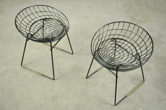 Image 1 of 2x Pastoe Hocker KM05 von Cees Braakman