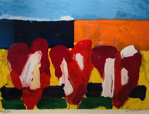 Jan Cremer - Siebdruck 1998