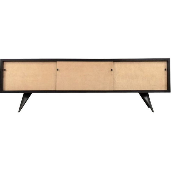 Image 1 of Skandinavisches Sideboard aus schwarzem Ahorn, 1960