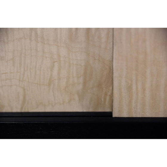 Image 1 of Skandinavisches Sideboard aus schwarzem Ahorn, 1960