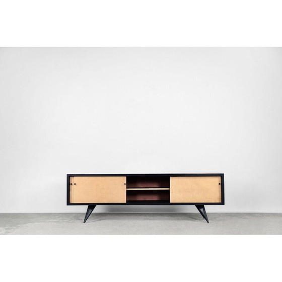 Image 1 of Skandinavisches Sideboard aus schwarzem Ahorn, 1960