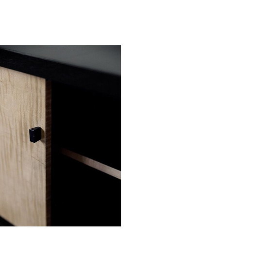 Image 1 of Skandinavisches Sideboard aus schwarzem Ahorn, 1960