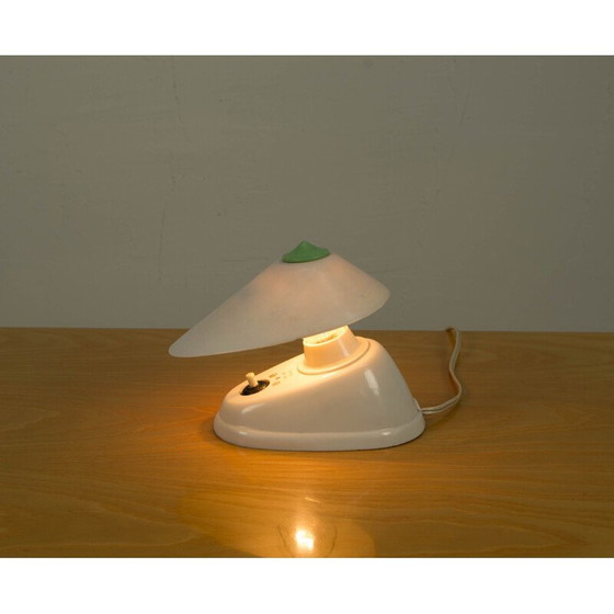 Image 1 of Tischlampe aus weißem Bakelit, 1960