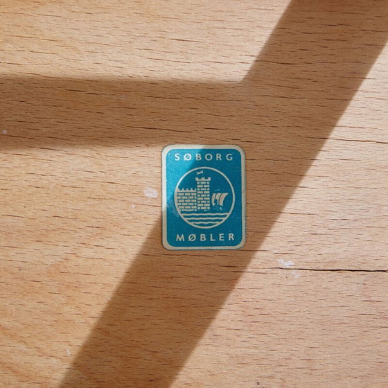 Image 1 of Esszimmergarnitur aus Teakholz von Borge Mogensen für Soborg, Dänemark 1950