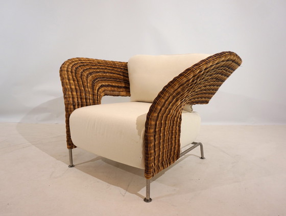 Image 1 of 2er Set Rattan Ohrensessel