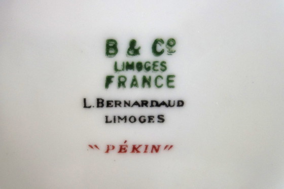 Image 1 of Set von 6 Schalen Bernardaud Limoges Modell Peking