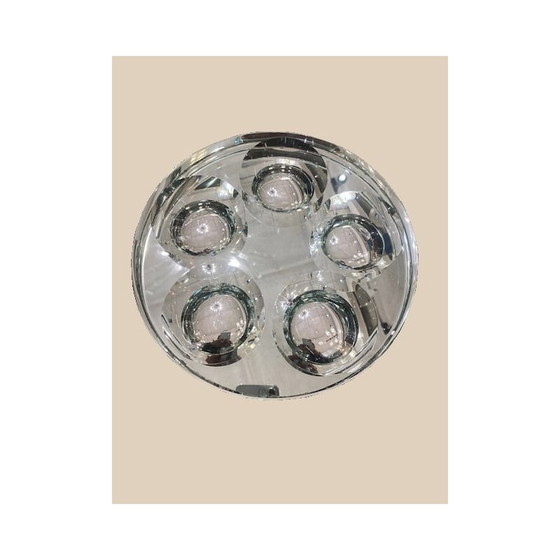 Image 1 of Vintage-Glastasche von Max Ingrand für Fontana Arte