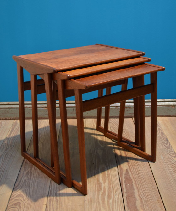 Image 1 of Teak Satztische 60Er Jahre Danish Design