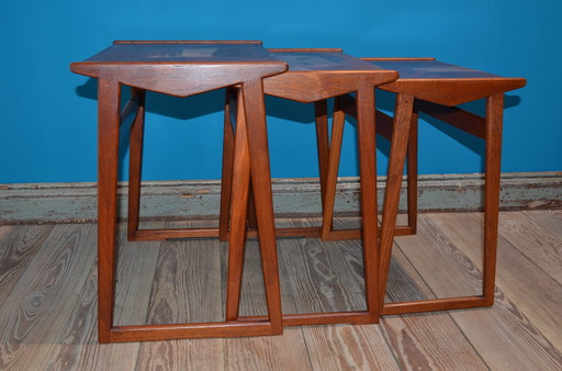 Teak Satztische 60Er Jahre Danish Design