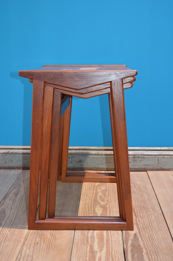 Image 1 of Teak Satztische 60Er Jahre Danish Design