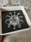 4x Rosenthal Leuchterlandschaft Kerzenständer Glas