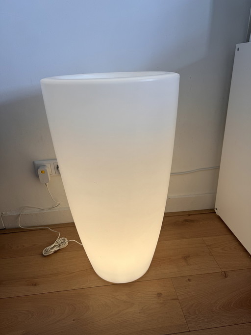 Elho Pure Soft Runde Hoch Led Licht