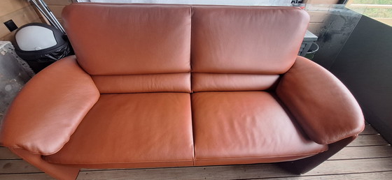 Image 1 of Leolux Catalpa 2,5-Sitzer-Sofa, 2 Sessel und ein Hocker