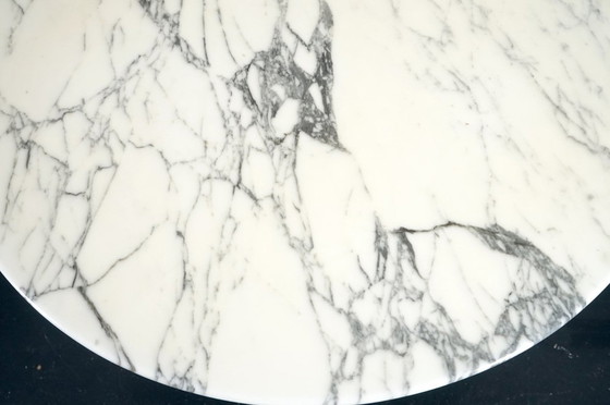 Image 1 of Mid-Century Marmor Esstisch von Eero Saarinen für Knoll Inc. / Knoll International