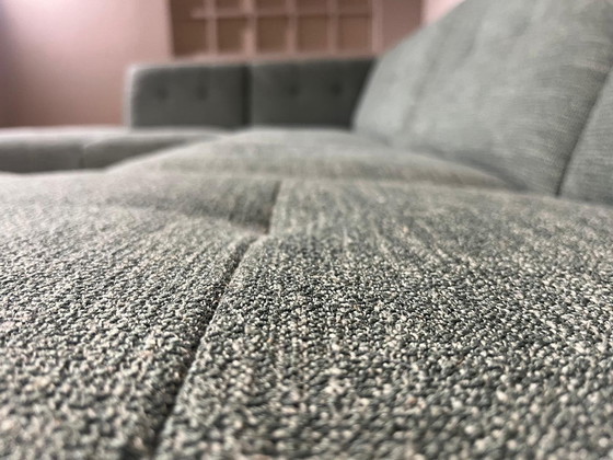 Image 1 of Montel Traffic Ecksofa - Leaf Forest Green - Stoff - Design