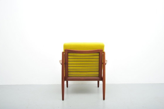 Image 1 of Glostrup Teakholz Sessel Gelb 1958