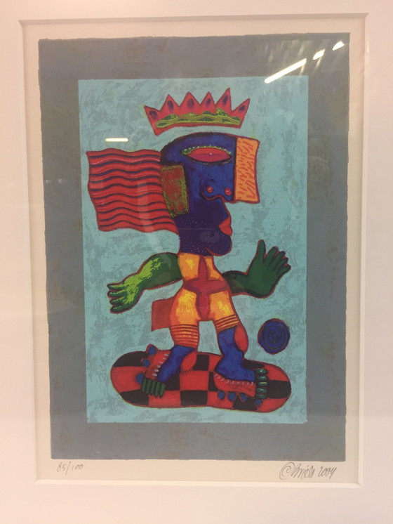 Image 1 of Siebdruck Clemens van Briel