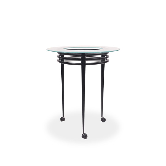 Image 1 of Artelano Luna Bartisch | Rollbarer Vintage Sockeltisch