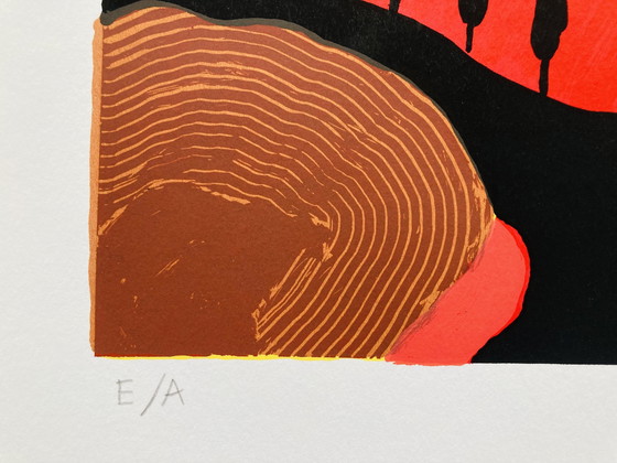 Image 1 of Ronald Boonacker - Siebdruck - Toskana Iii