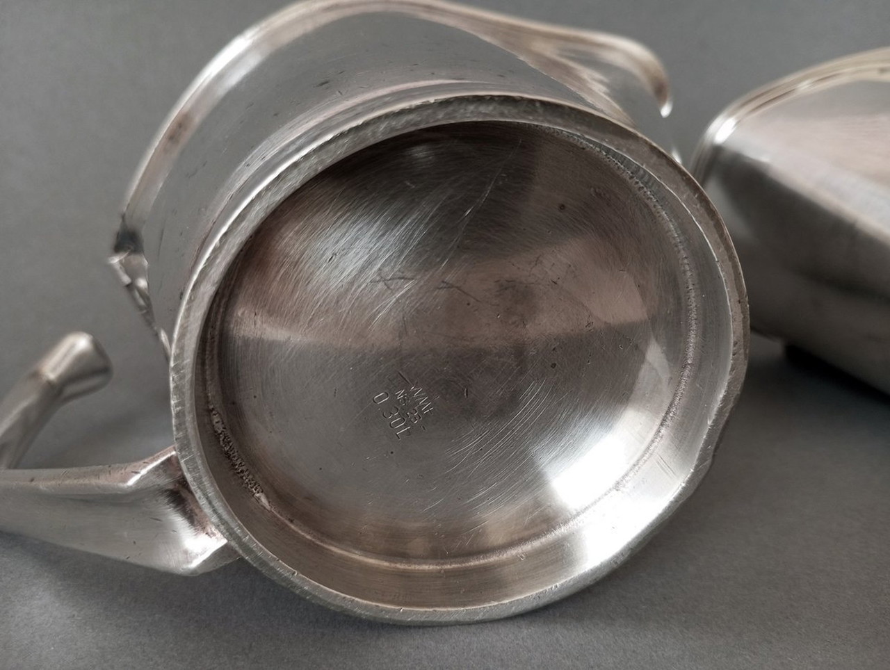 greentomato）独1950年代 Wagenfeld for WMF mid-century vintage Wilhelm Wagenfeld WMF Germany silver