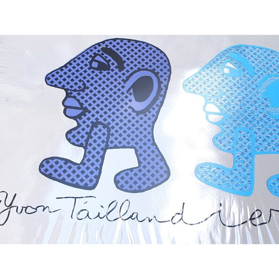 Image 1 of Capitipede duo 6 Vintage-Siebdruck von Yvon Taillandier, 2015