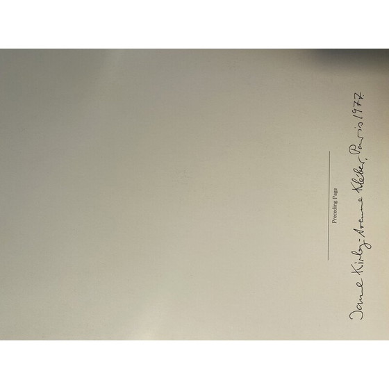 Image 1 of Alte Lithographie von Helmut Newton, Paris 1977