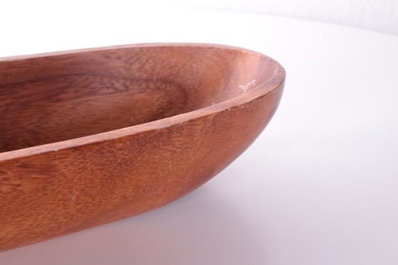 Image 1 of Vintage Brotschale aus Teakholz 1960er Jahre aus Dänemark