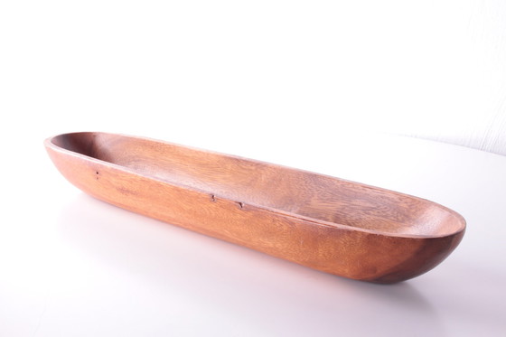 Image 1 of Vintage Brotschale aus Teakholz 1960er Jahre aus Dänemark