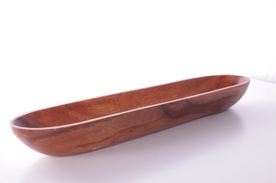 Image 1 of Vintage Brotschale aus Teakholz 1960er Jahre aus Dänemark