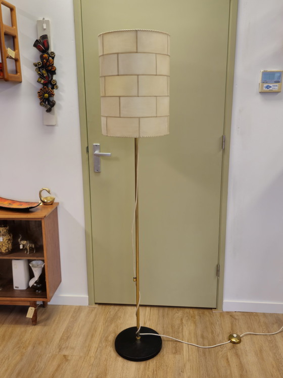 Image 1 of Vintage Stehlampe Stehlampe Messing