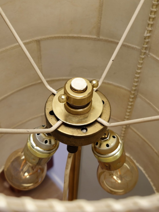 Image 1 of Vintage Stehlampe Stehlampe Messing