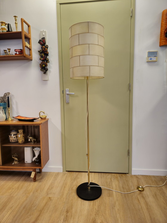Image 1 of Vintage Stehlampe Stehlampe Messing